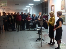 otwarcie wystawy "Przegląd Puławskiego Środowiska Artystycznego" (10 listopada 2012)