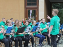 Występ Puławskiej Orkiestry Dętej na 8. Festiwalu Orkiestr Dętych w Puławach (14-16 września 2018)