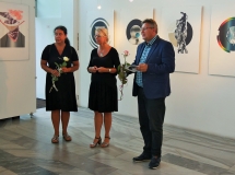 Wernisaż wystawy Agnieszki Kwiatkowskiej–Zwolan „Apeiron” (6 września 2019)